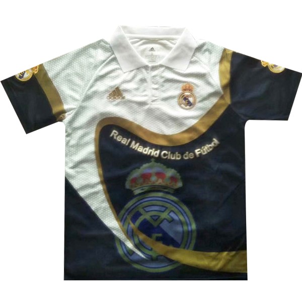 Camiseta de Entrenamiento Real Madrid 2019 2020 Amarillo Blanco